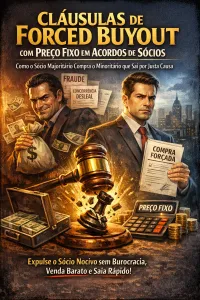 Imagem principal do artigo Cláusulas de Forced Buyout com Preço Fixo em Acordos de Sócios